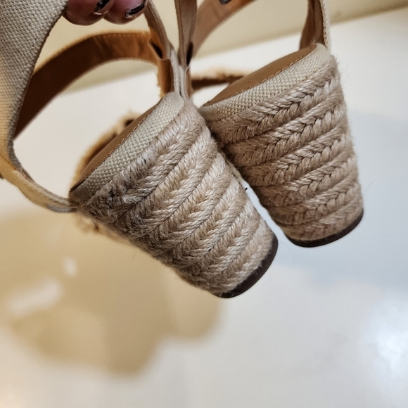 TOMMY BAHAMA Bethany Women's Cream textil Upper Wedges Strappy  Sandals 9.5M - Picture 11 of 14